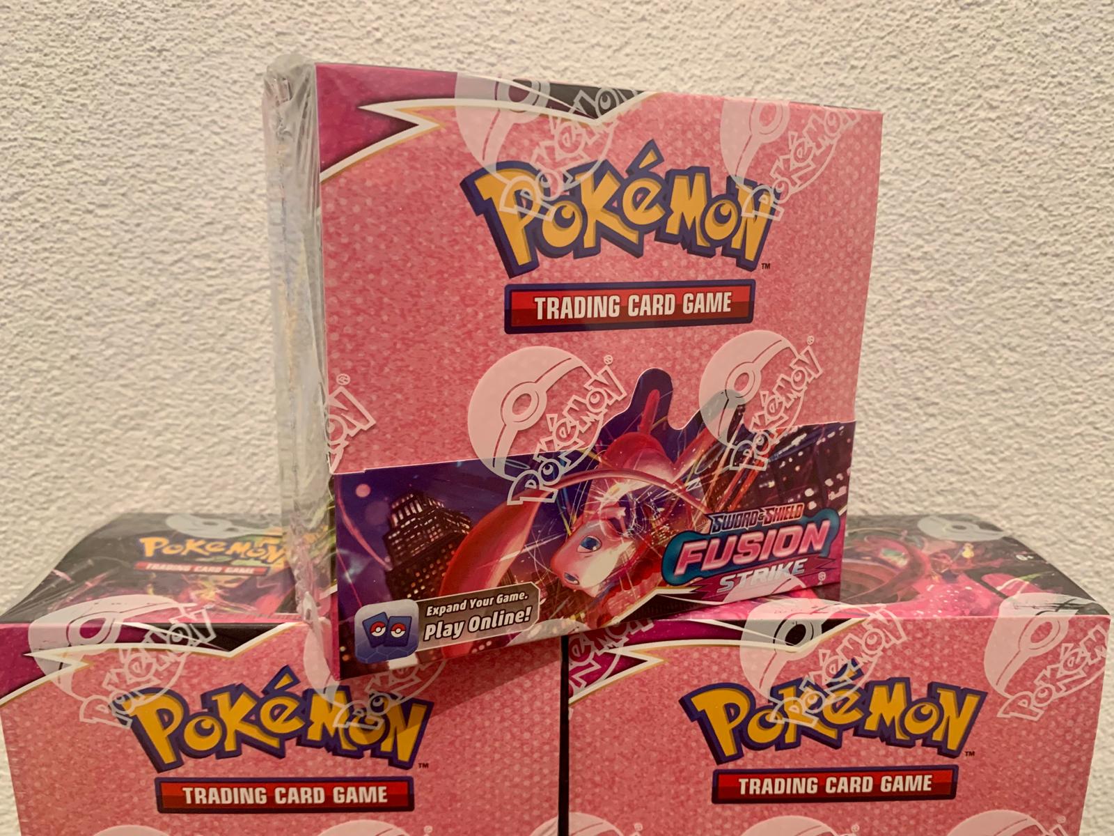 Pokémon Fusion Strike Booster Box Sealed English Sword & Shield