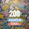 Bundel van 200 Pokémon kaarten